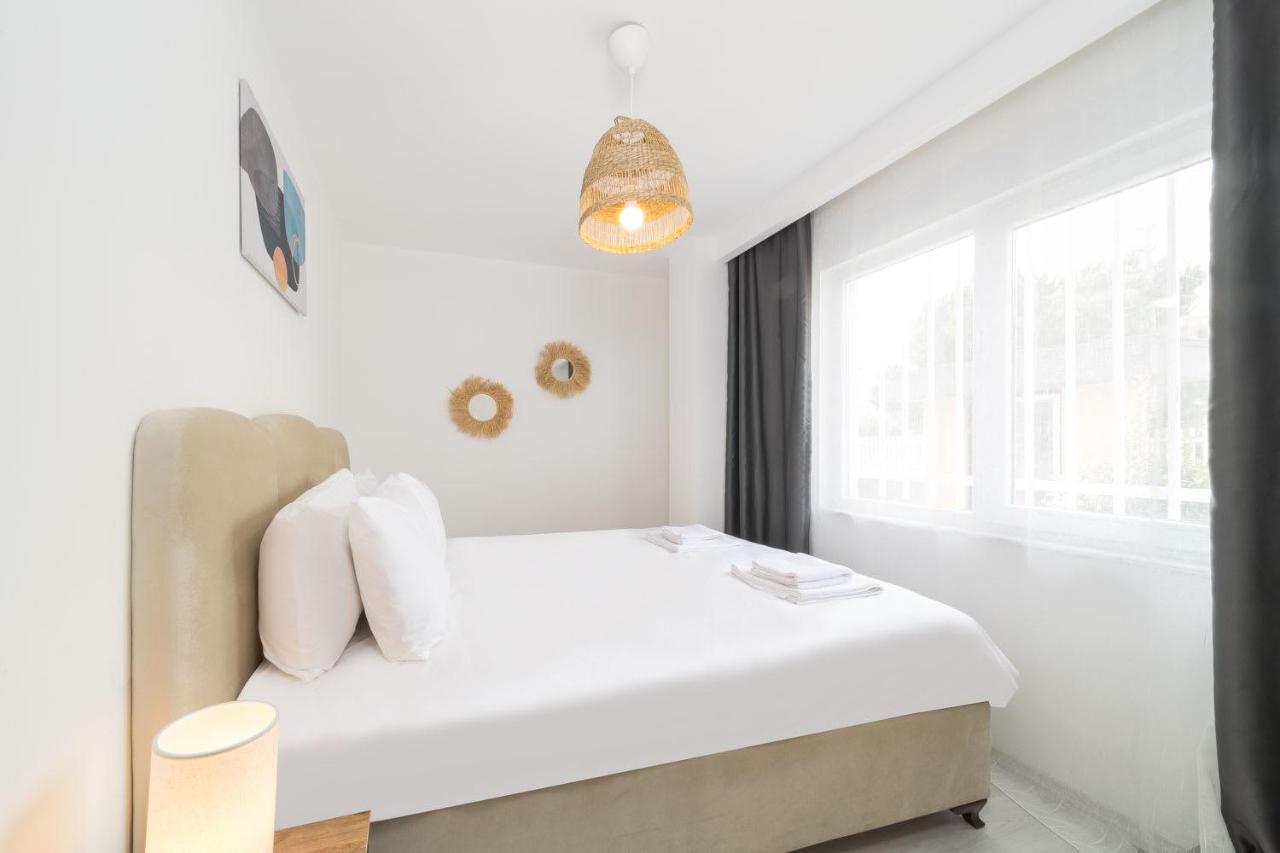 Comfortable Modern Flat With Balcony In Muratpasa Antália Exterior foto